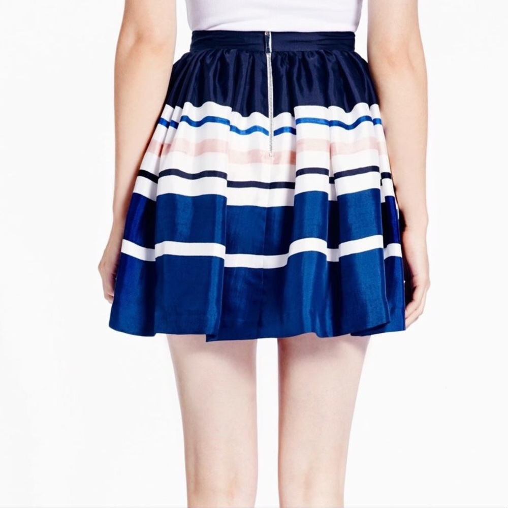 Kate Spade stripes cupcake Skirt